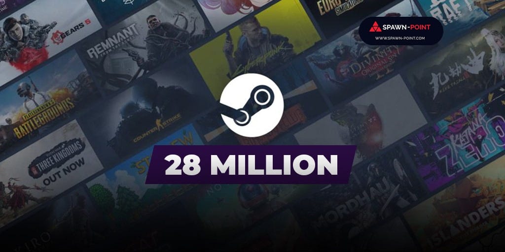 Steam Sets New Concurrent Player Record On Sunday, Crosses 28 Million