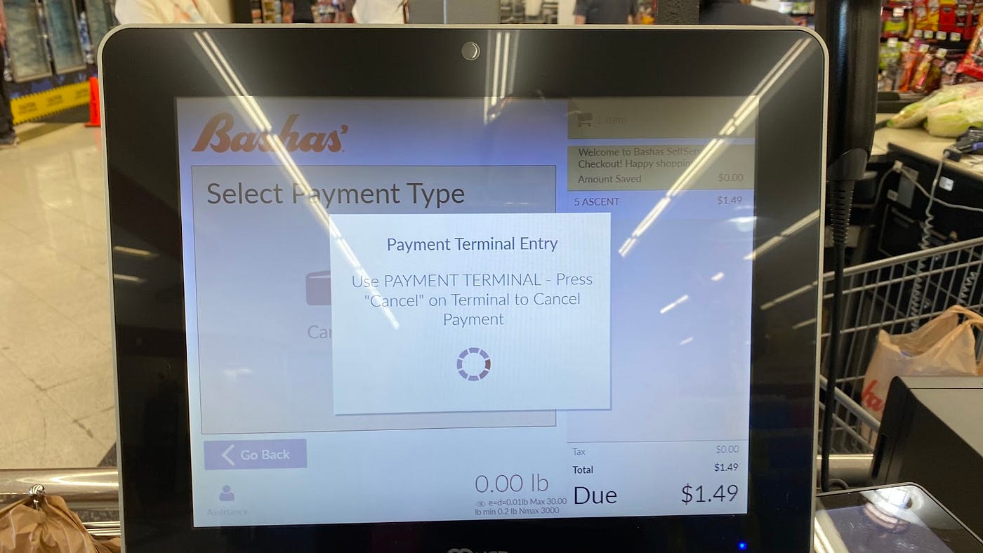 What's for lunch?. UX at the self-checkout | by Melissa Vela | UX Collective