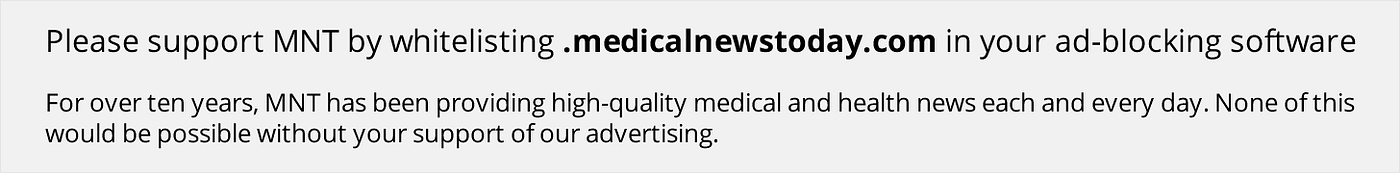 Thank you for supporting Medical News Today