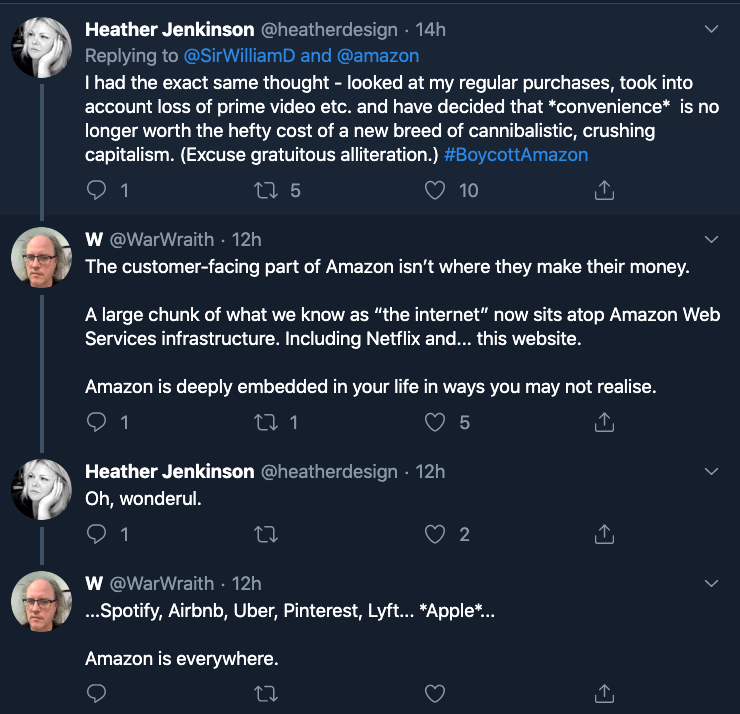 Boycotting Amazon Won T Work It Will Take Real Collective Action By Justin Ward Onezero