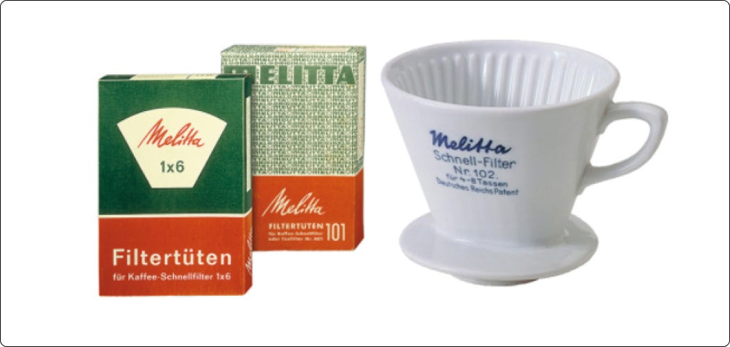 Melitta Bentz, Inventor of Coffee Filter Medium