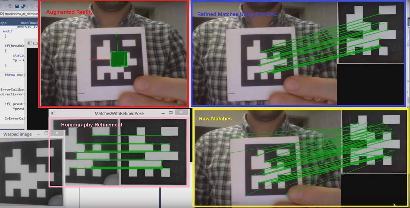 Marker-less Augmented Reality by OpenCV and OpenGL | by Ahmet Özlü | Medium