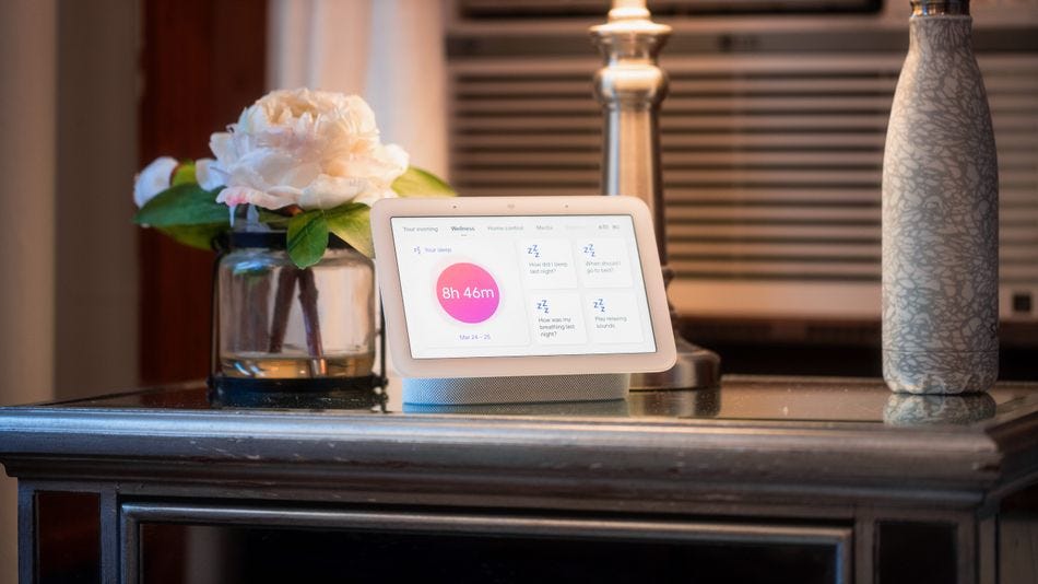 Google's new Nest Hub tracks your sleep and it feels very judgy