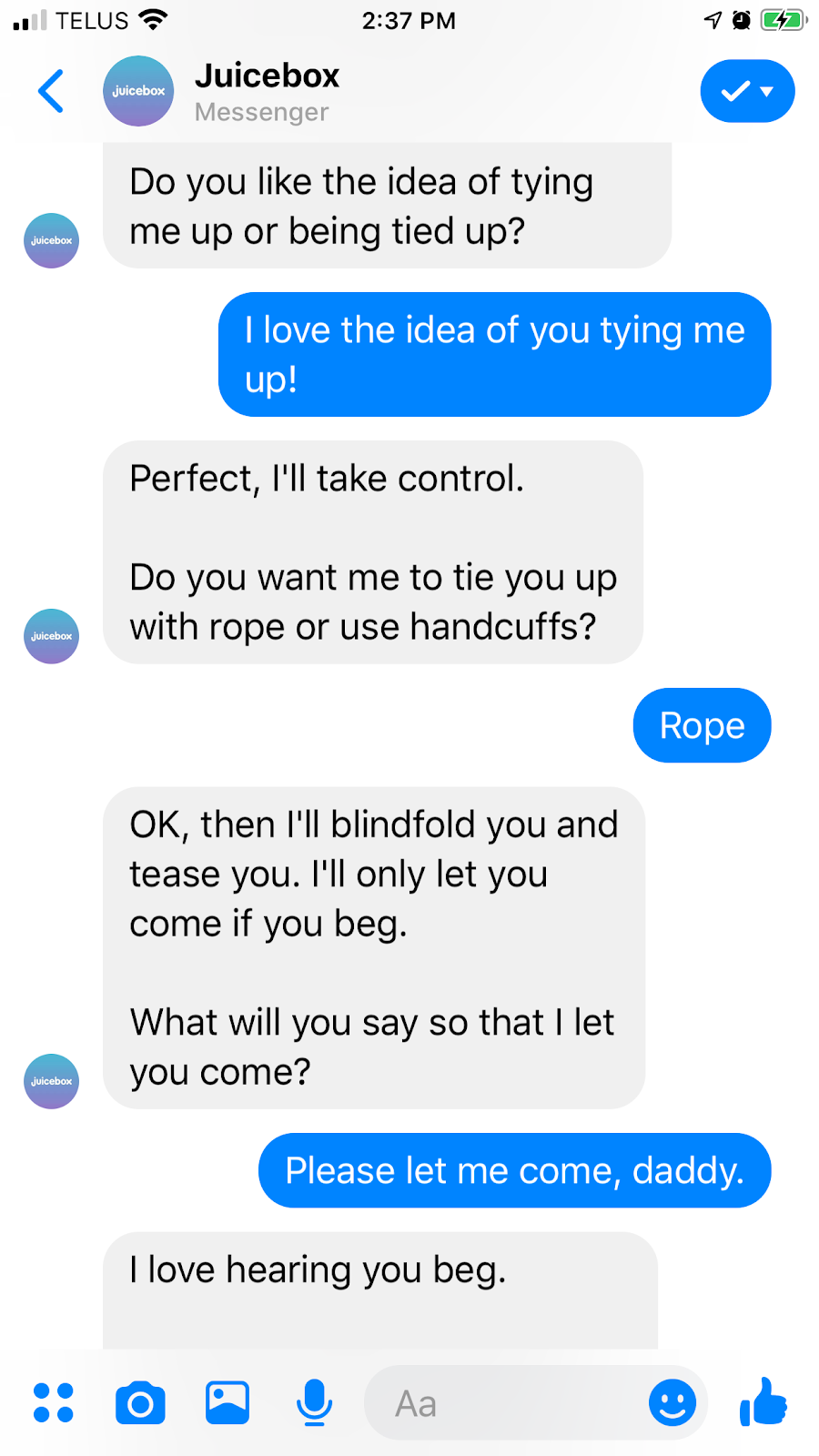 Chat With A Sex Bot