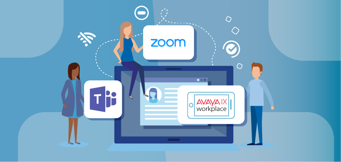 Multiple collaboration platforms with a unified presence