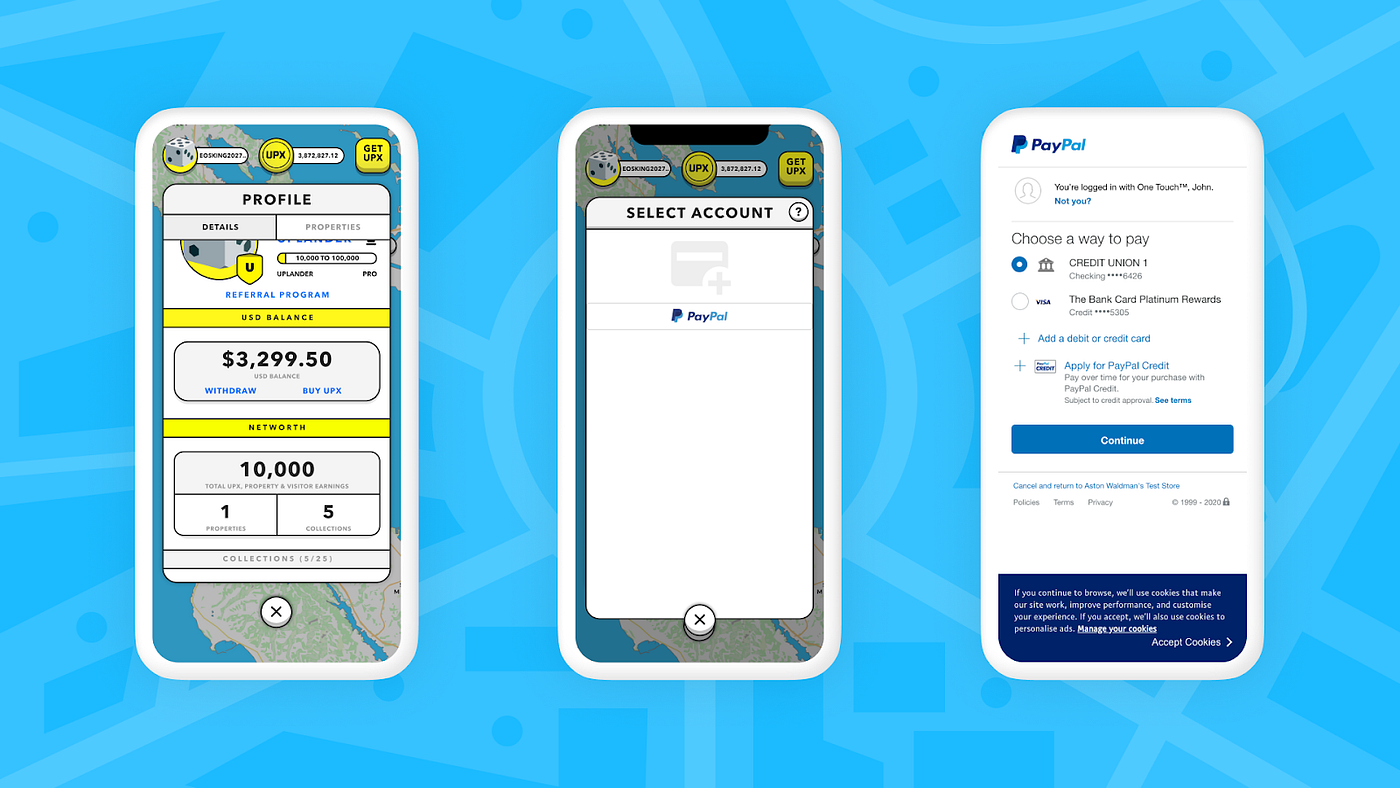 From UPX to Dollars: How to fiat out in NFT game Upland