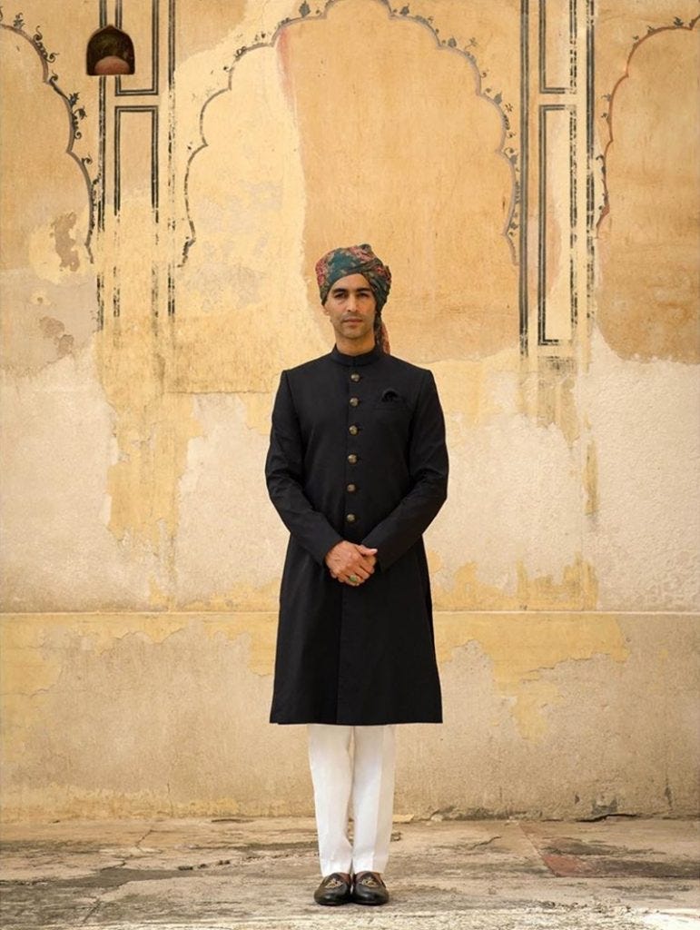 bridegroom brother dress