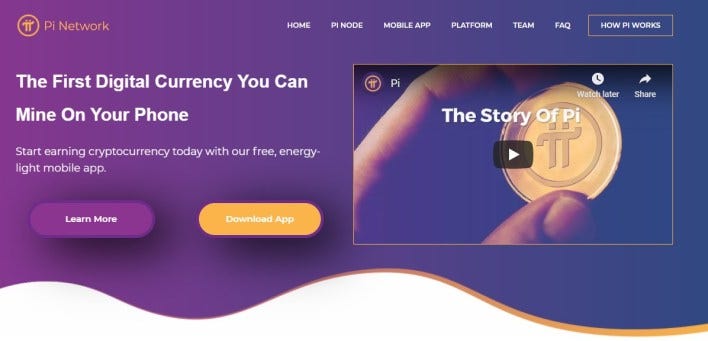 pi network smartphone mining app pi cryptocurrency by kyle pi network medium