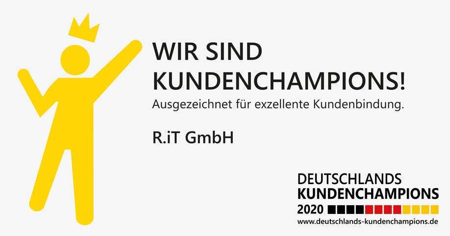 Wir freuen uns auf den ersten Platz in der „Deutschlands Kundenchampions 2020