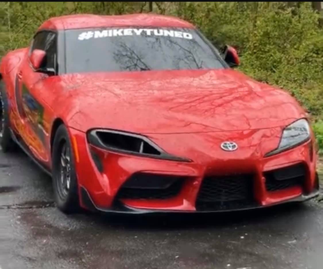 Toyota supra drag