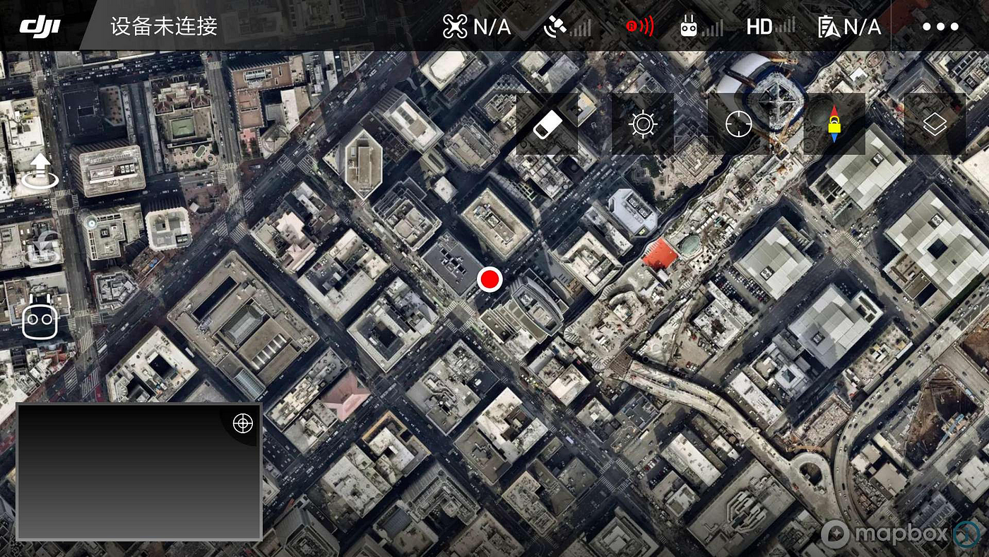 DJI Go drone maps. By: Paul Goodman | by Mapbox | maps for developers