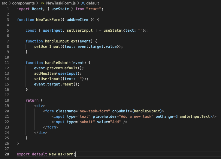 Build a Basic App in React, Part II | by Natalie Barba | Geek Culture ...