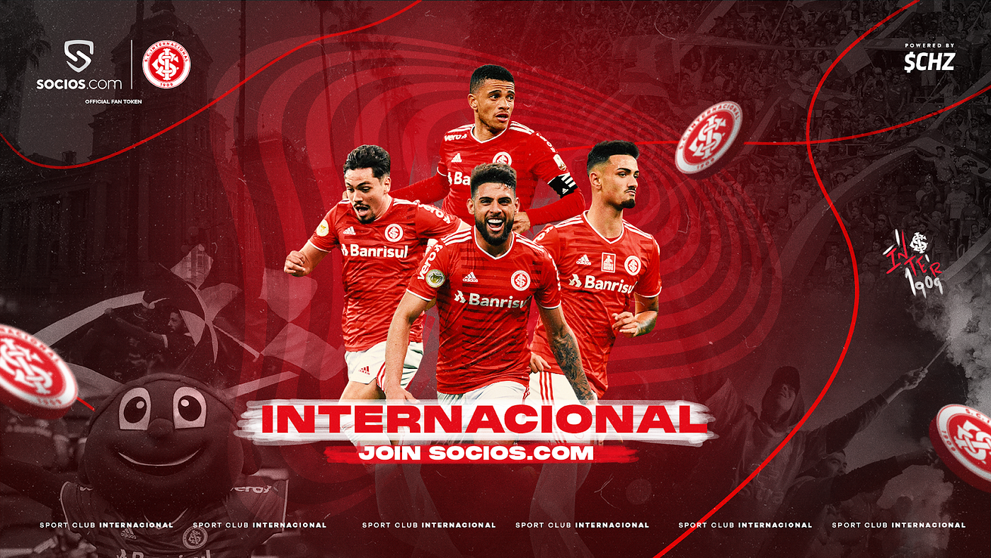 Sport Club Internacional To Launch The $Saci Fan Token On Socios.com | By Chiliz | Chiliz | Dec, 2021 | Medium