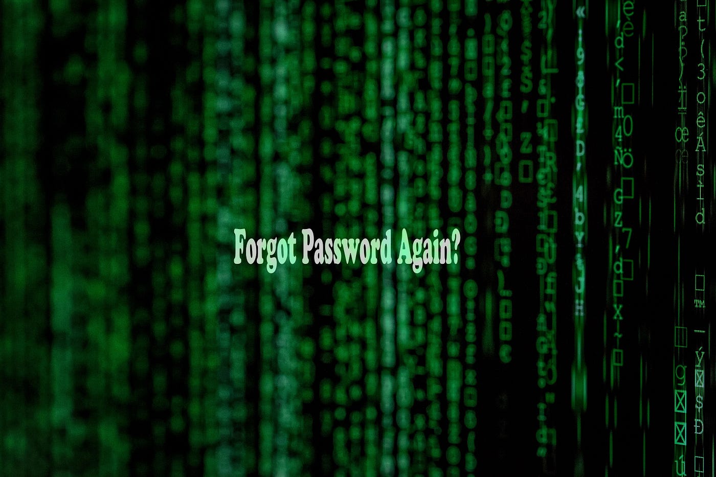password reset