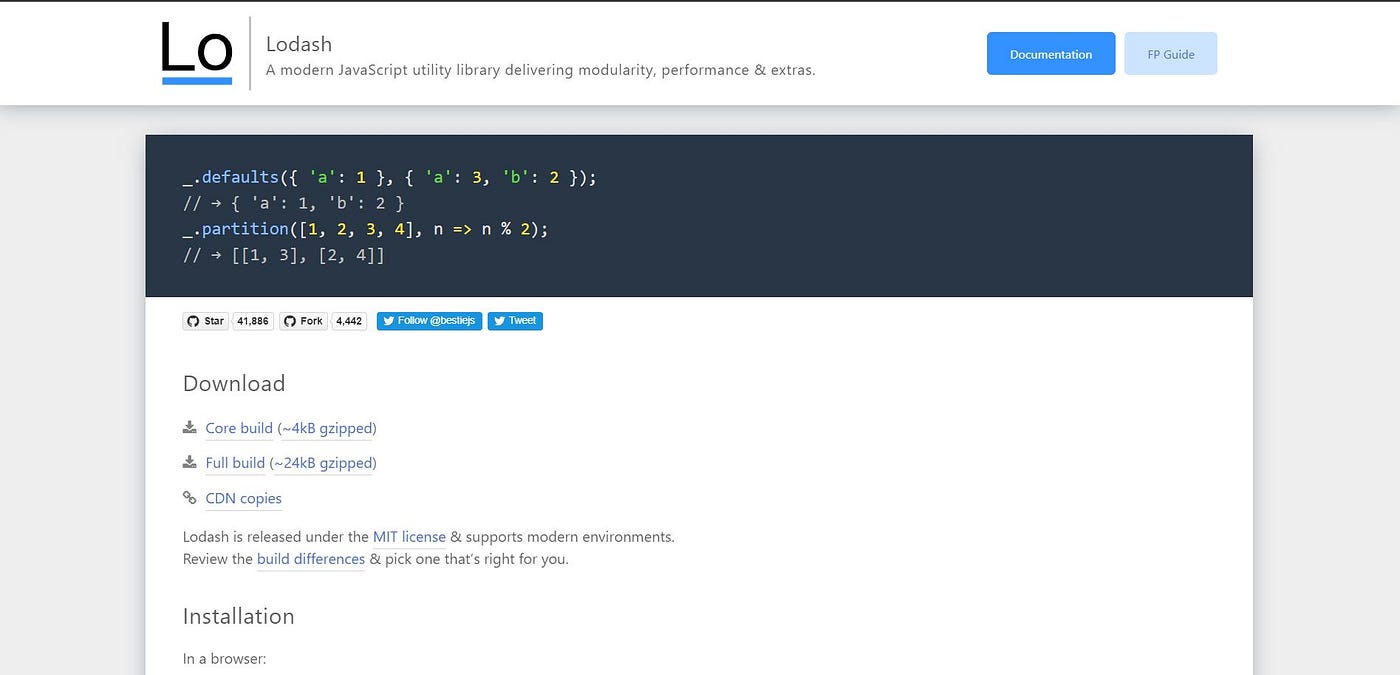 add lodash cdn add lodash cdn