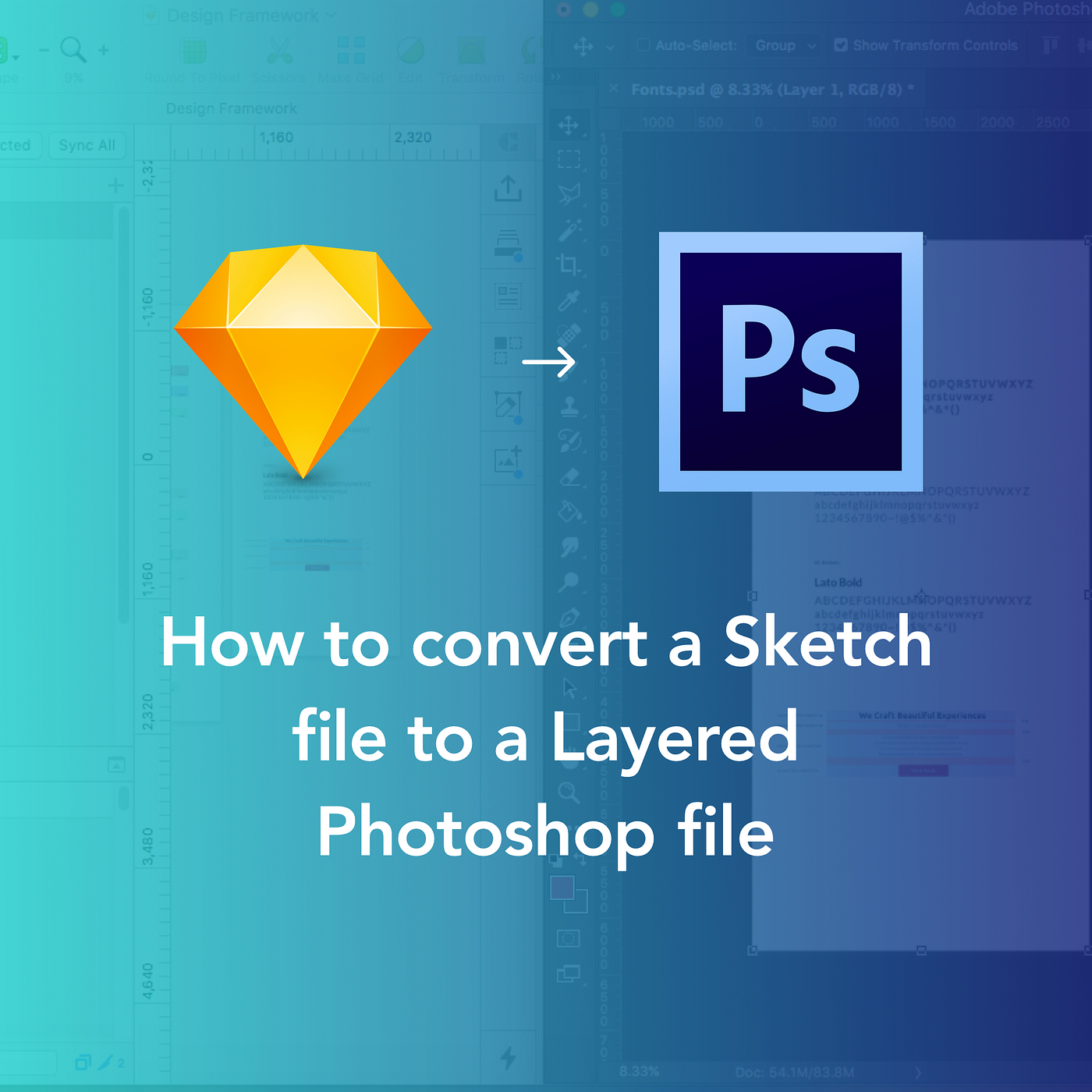 So Your Client Wants the Sketch File in PSD Format now? by Hanan A.S