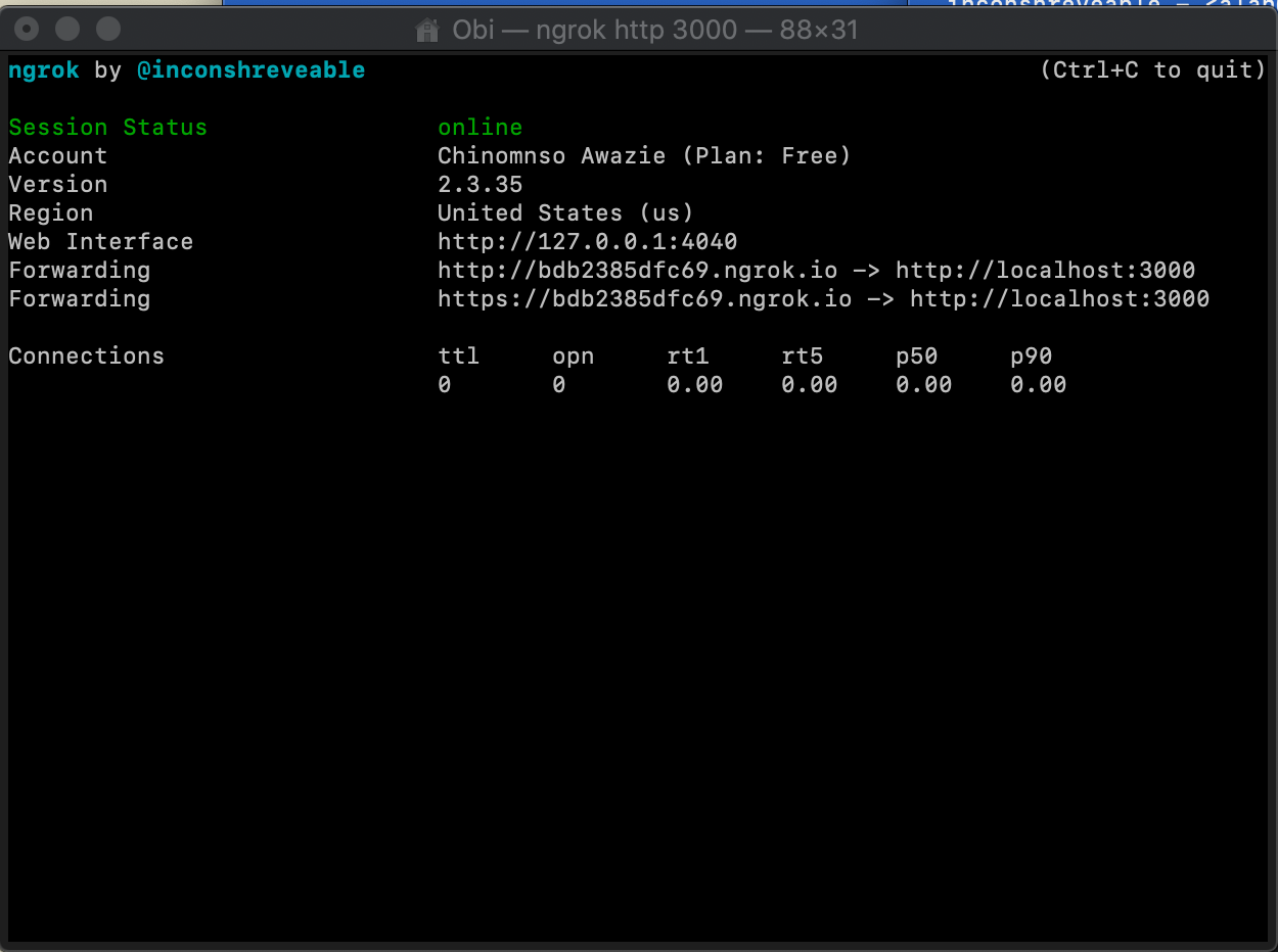 Making zsh Aliases Ngrok Call Made Elegant Using A zsh Alias During