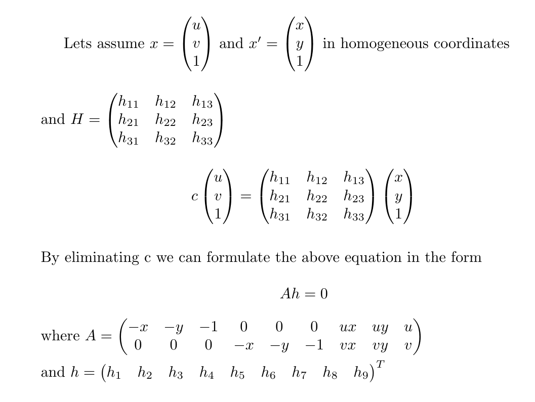 Homography - And how to calculate it? | by Siddharth Agarwal | all things  about robotics and computer vision | Medium