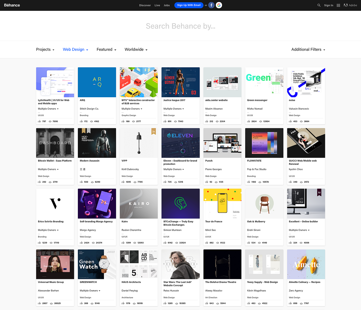 7 Sites to Inspire Your  Design Project by Start Digital The