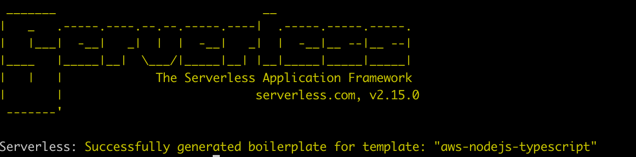 npm install serverless-plugin-typescriptd