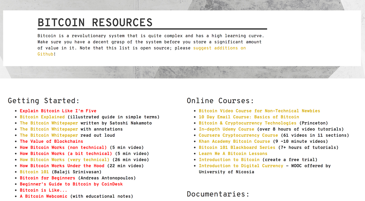 The 15 Best Resources To Learn More About Bitcoin The Crypto Times - 