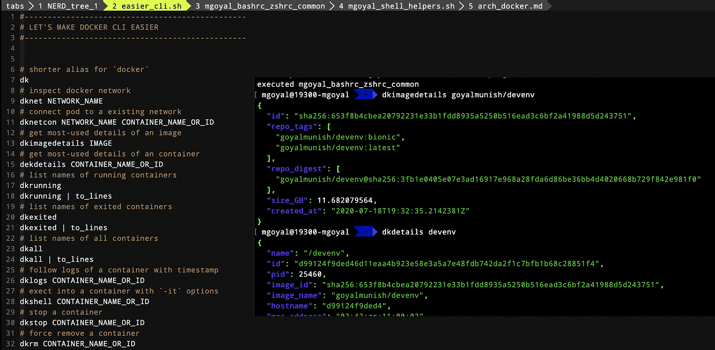 Docker CLI Made Easier. The Docker CLI is not very user… | by Munish Goyal  | Level Up Coding