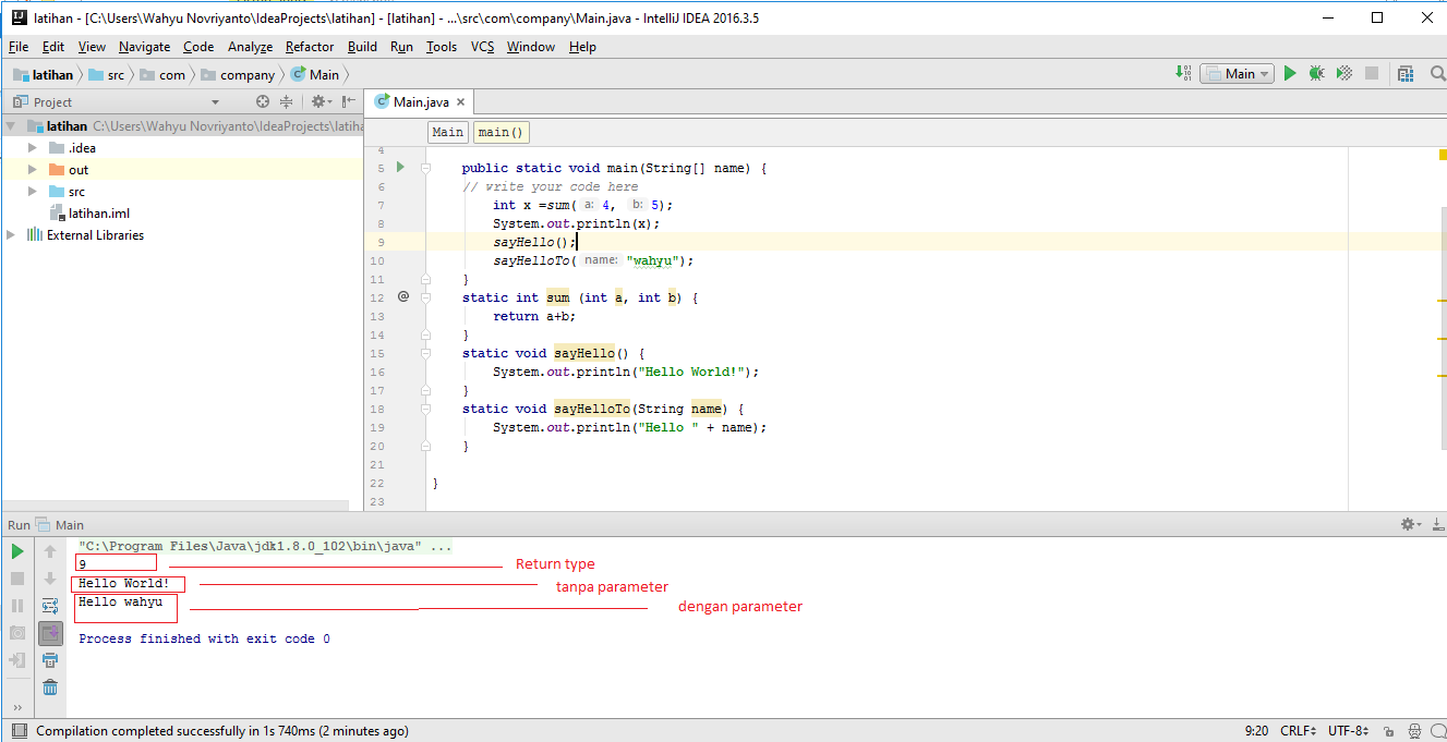 Return Type pada Java Programming | by Wahyu Novriyanto | Medium
