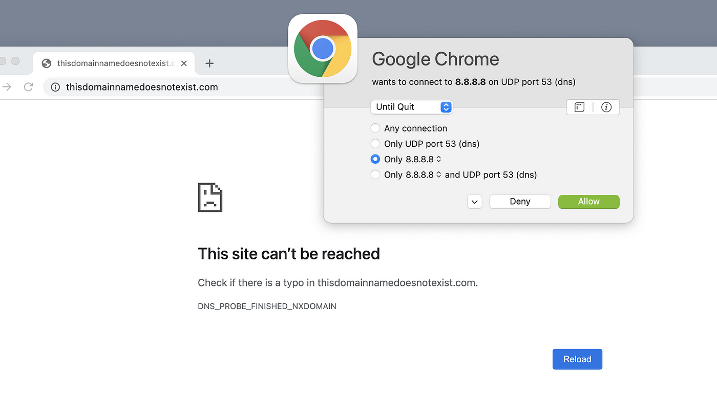 Google Chrome DNS Security Bypass | by Teri Radichel | Cloud Security |  Medium