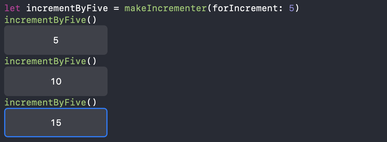 Swift 程式語言 — Closures (2)前言:⎮ 捕獲值 (Capturing Values)⎮ 閉包是引用類型⎮ 逃逸閉包 (Escaping Closures)⎮ 自動閉包 (Autoclosures)後記: