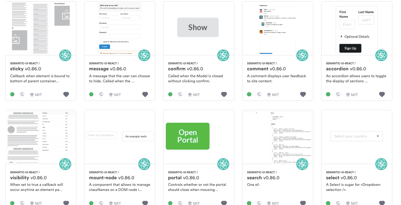 7 React Component Collections from Popular Libraries | by Jonathan Saring |  Medium