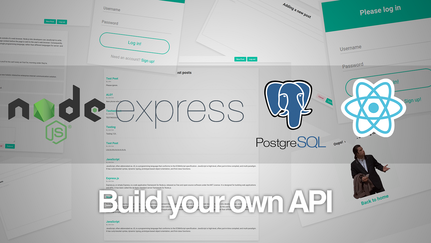 Build your own REST API with Node, Express, Knex and PostgreSQL — part 3 |  by John Fajardo | JavaScript in Plain English