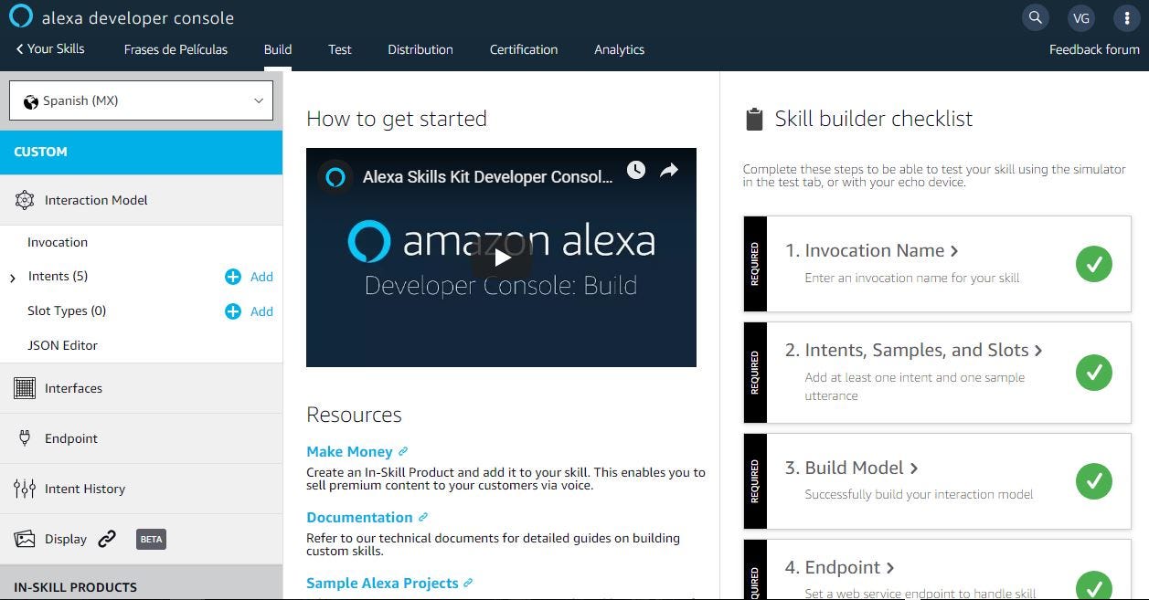 Conceptos Generales [Construyendo mi Alexa Skill] | by Vicente Gerardo  Guzman Lucio | My Bots Latam | Medium