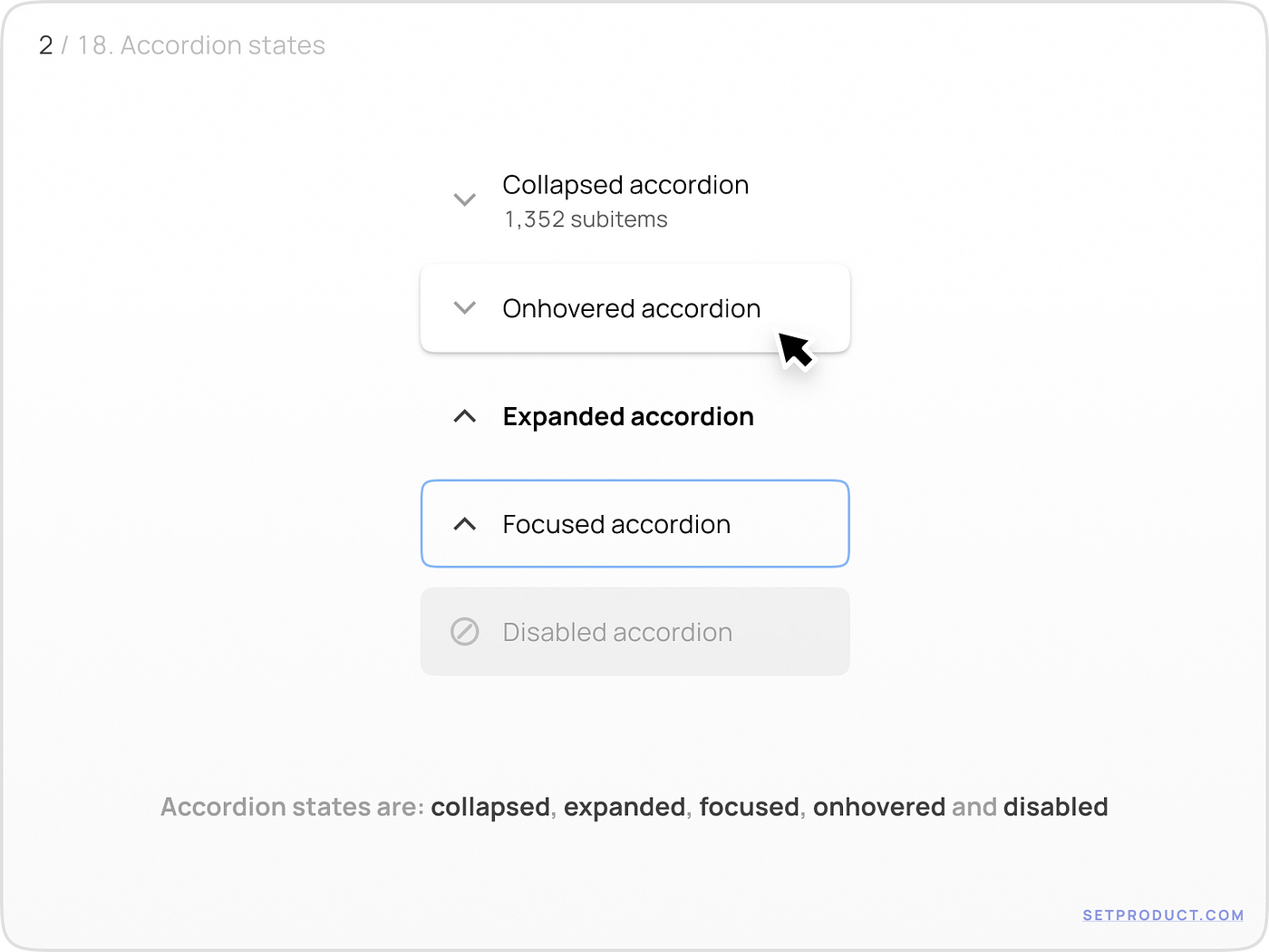 Designing Accordions Best practices by Roman Kamushken Prototypr