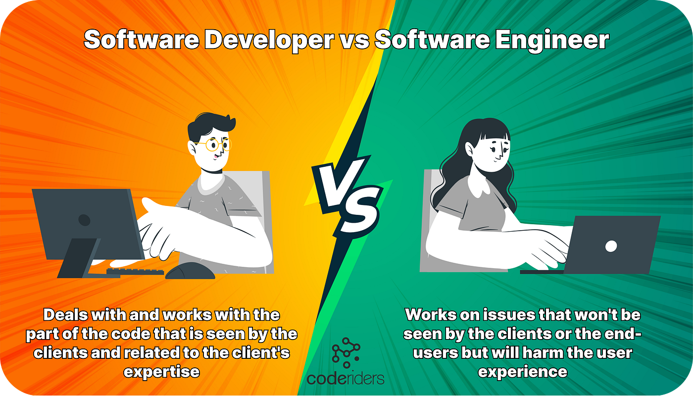 How to Differentiate Software Developers from Software Engineers Like a Pro  | by CodeRiders | Oct, 2022 | Dev Genius