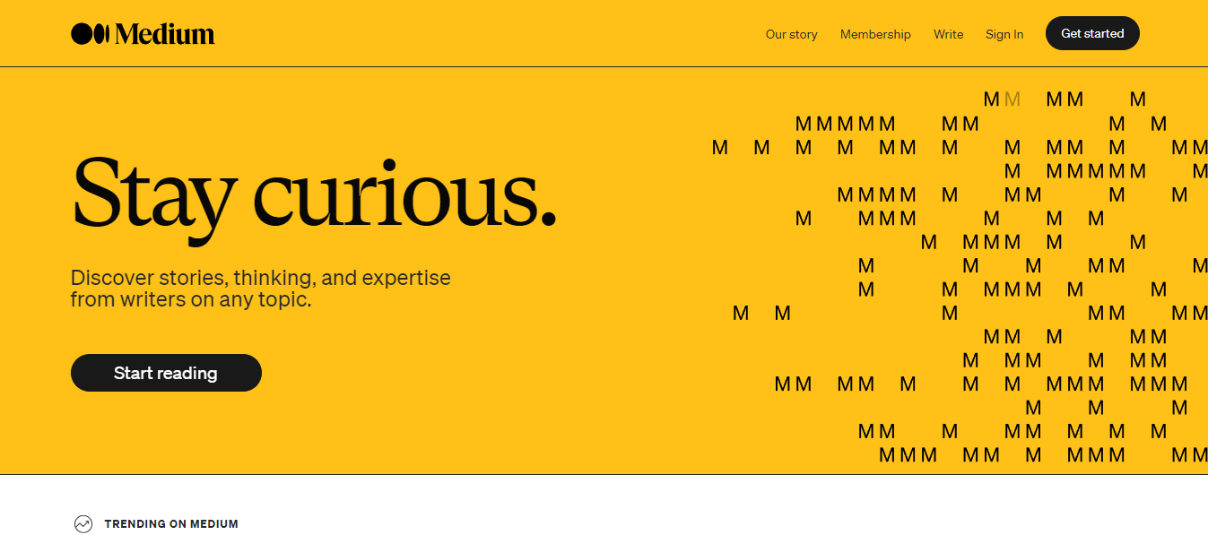 Write on medium.com to earn money