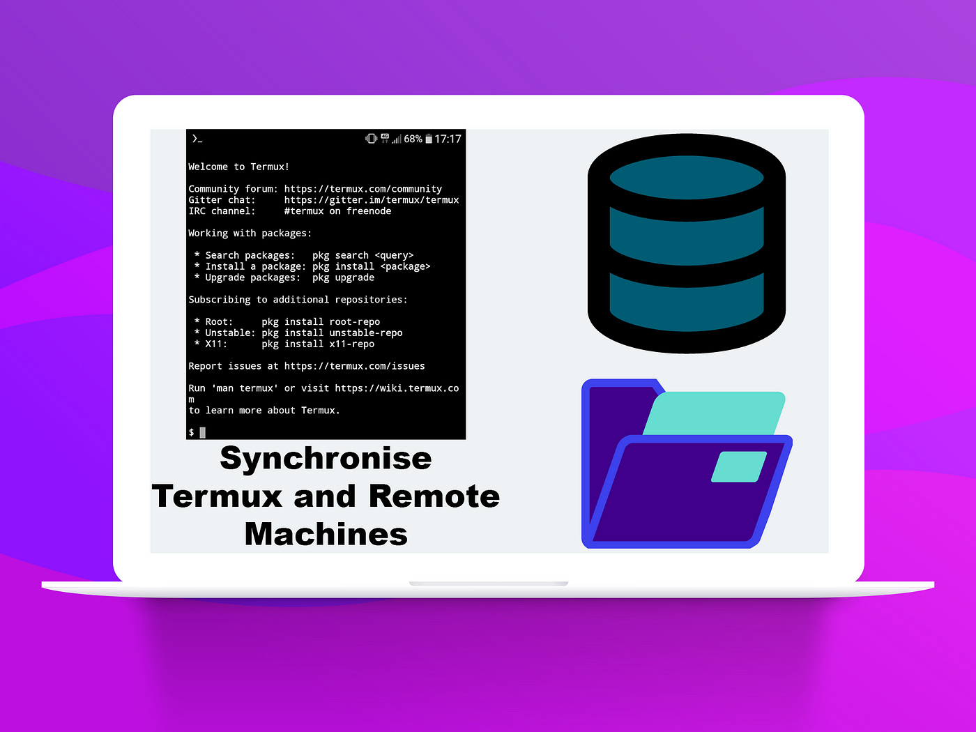 create a folder on mac that synchronize to ssh