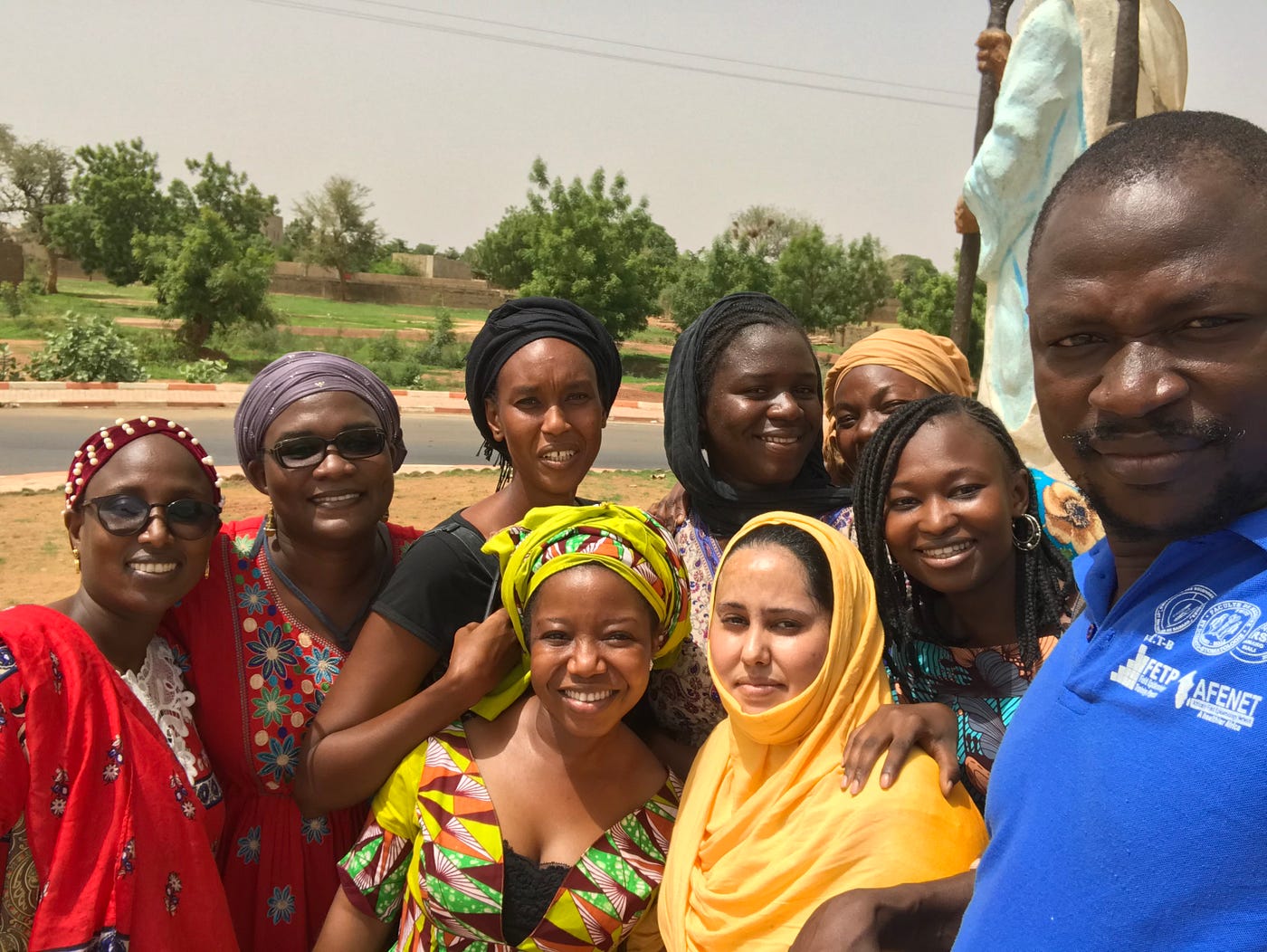 Mama Yeleen research team led by Dr. Yaya Togo (R) (Mali)