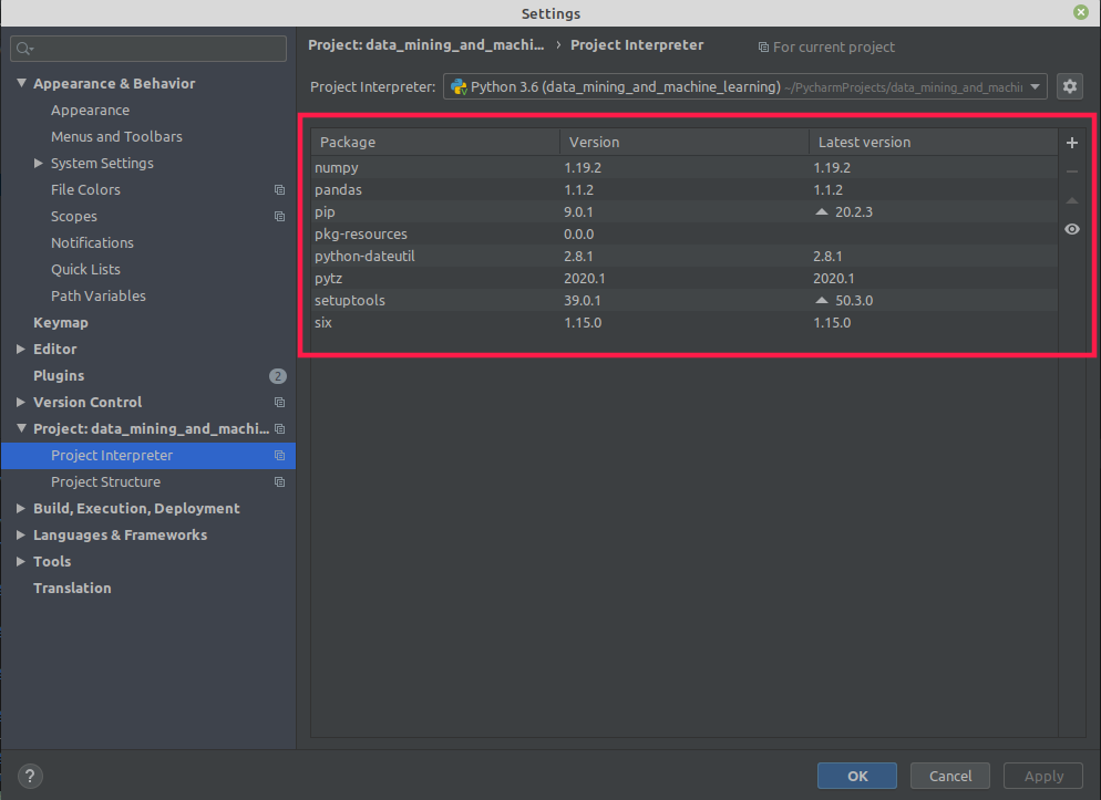 pycharm venv