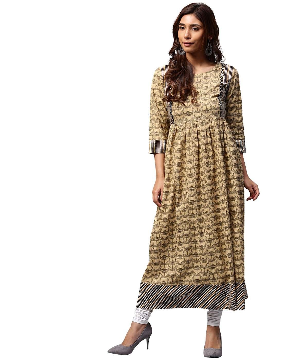 formal kurti for interview