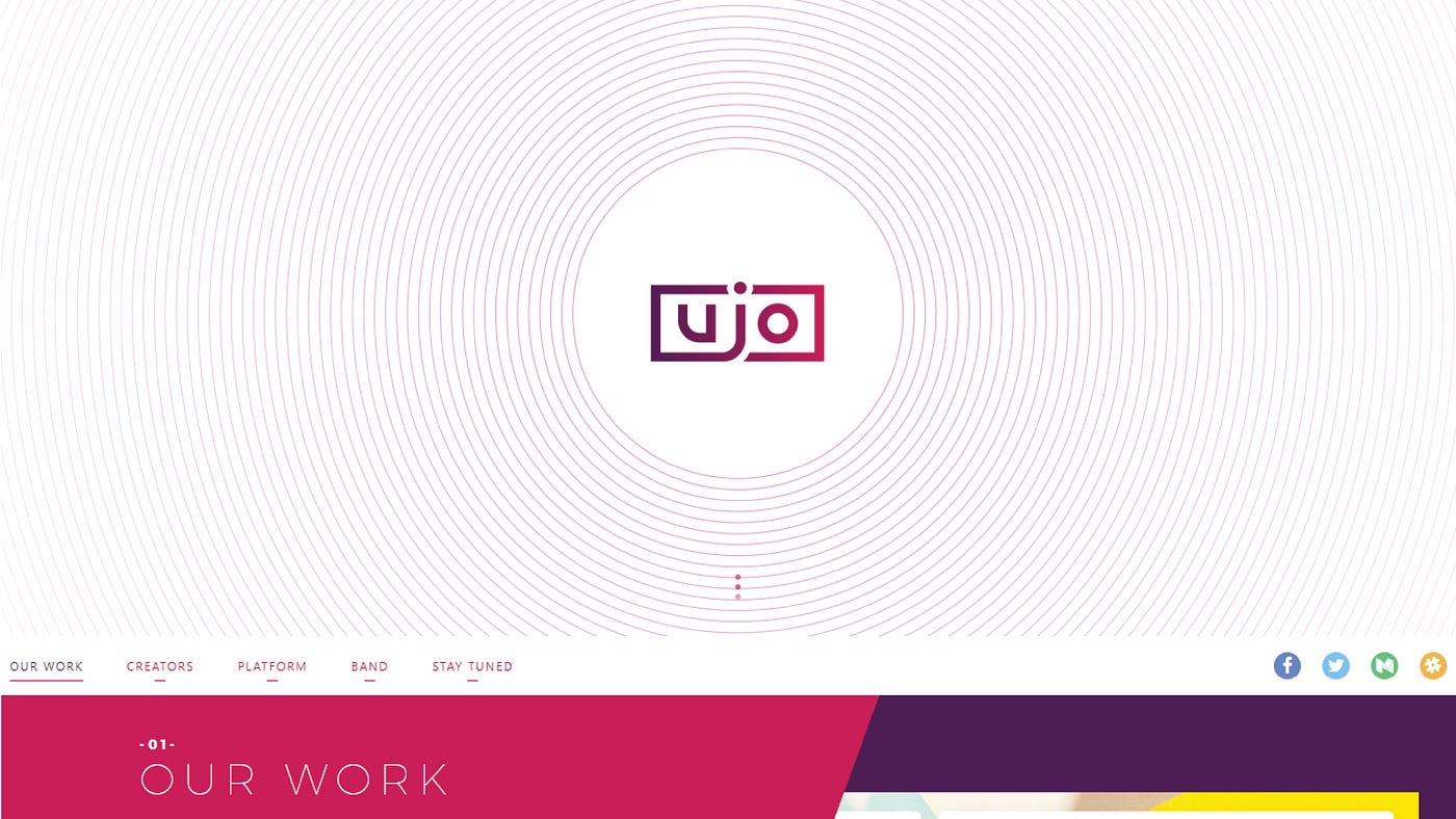 Ujo Music, una plataforma de música descentralizada.