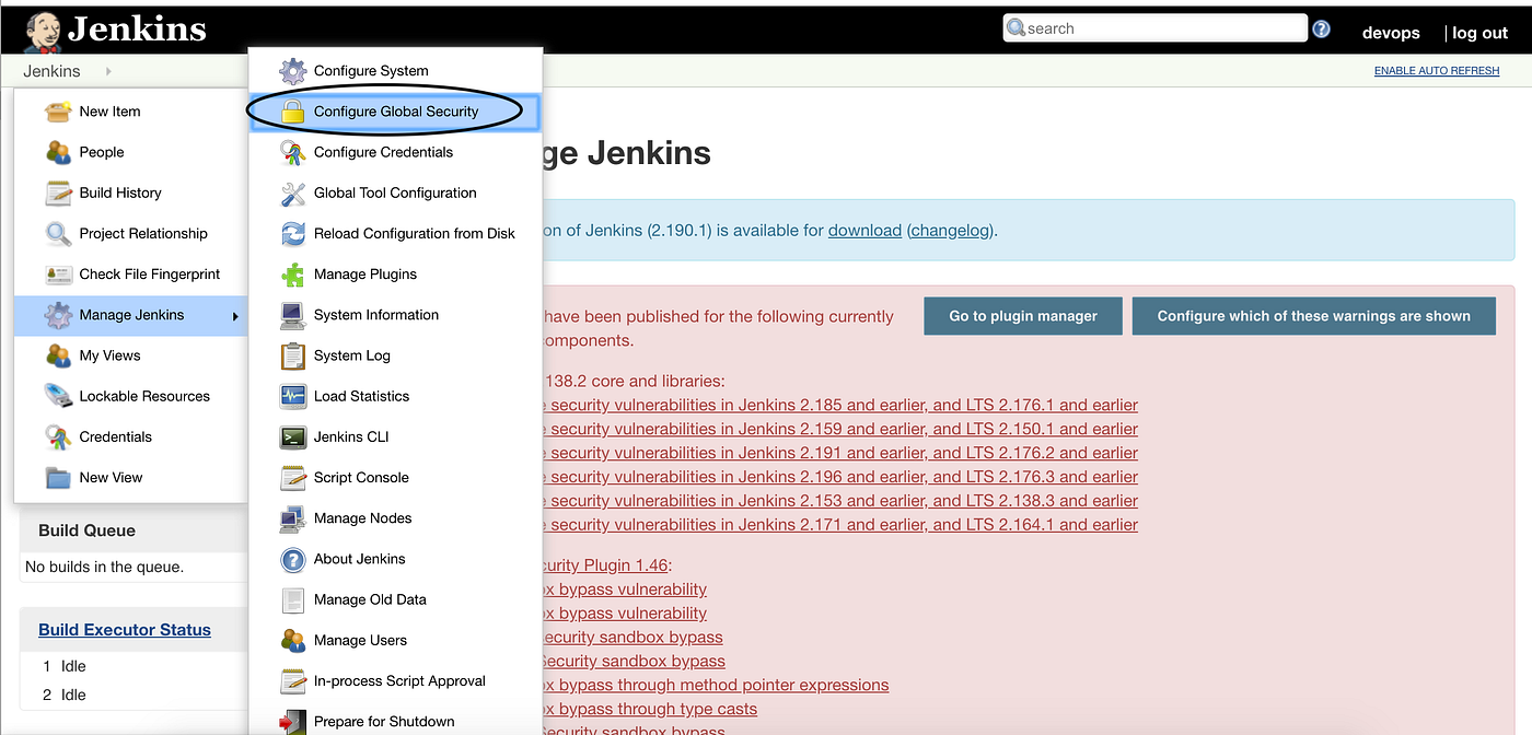 Jenkins Matrix Authorization Strategy — How to grant job permissions