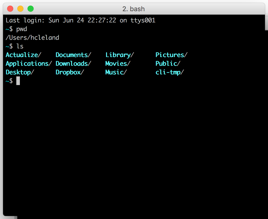 Creating new folders and files in terminal | by Heather Cleland | Medium