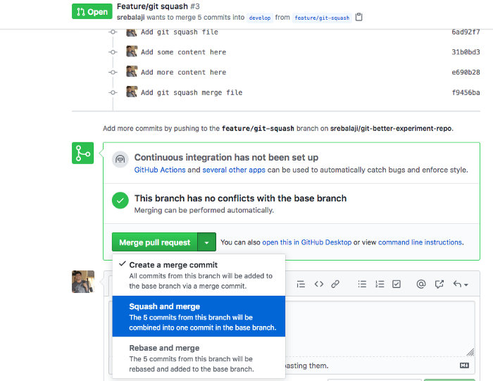 How to squash commits git. Смотреть фото How to squash commits git. Смотреть картинку How to squash commits git. Картинка про How to squash commits git. Фото How to squash commits git