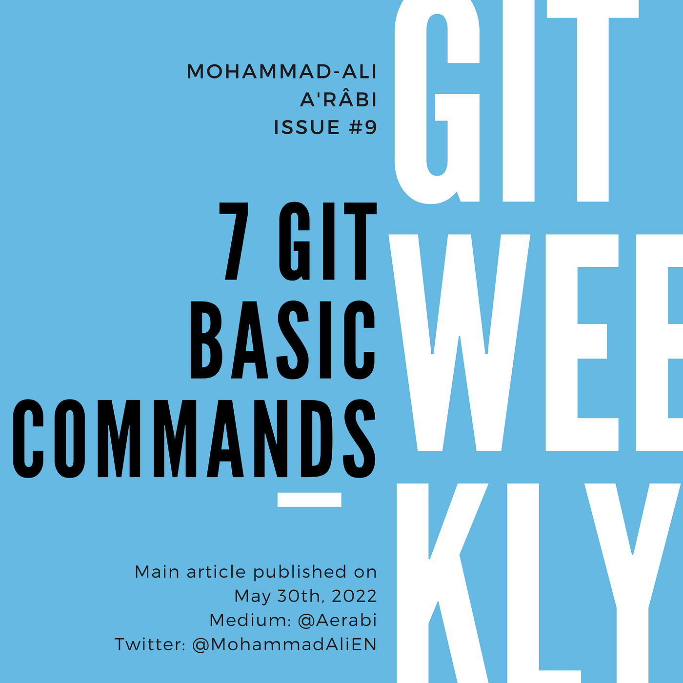 7 Git Basic Commands. In this post, we'll cover what basic… | by  Mohammad-Ali A'RÂBI | ITNEXT
