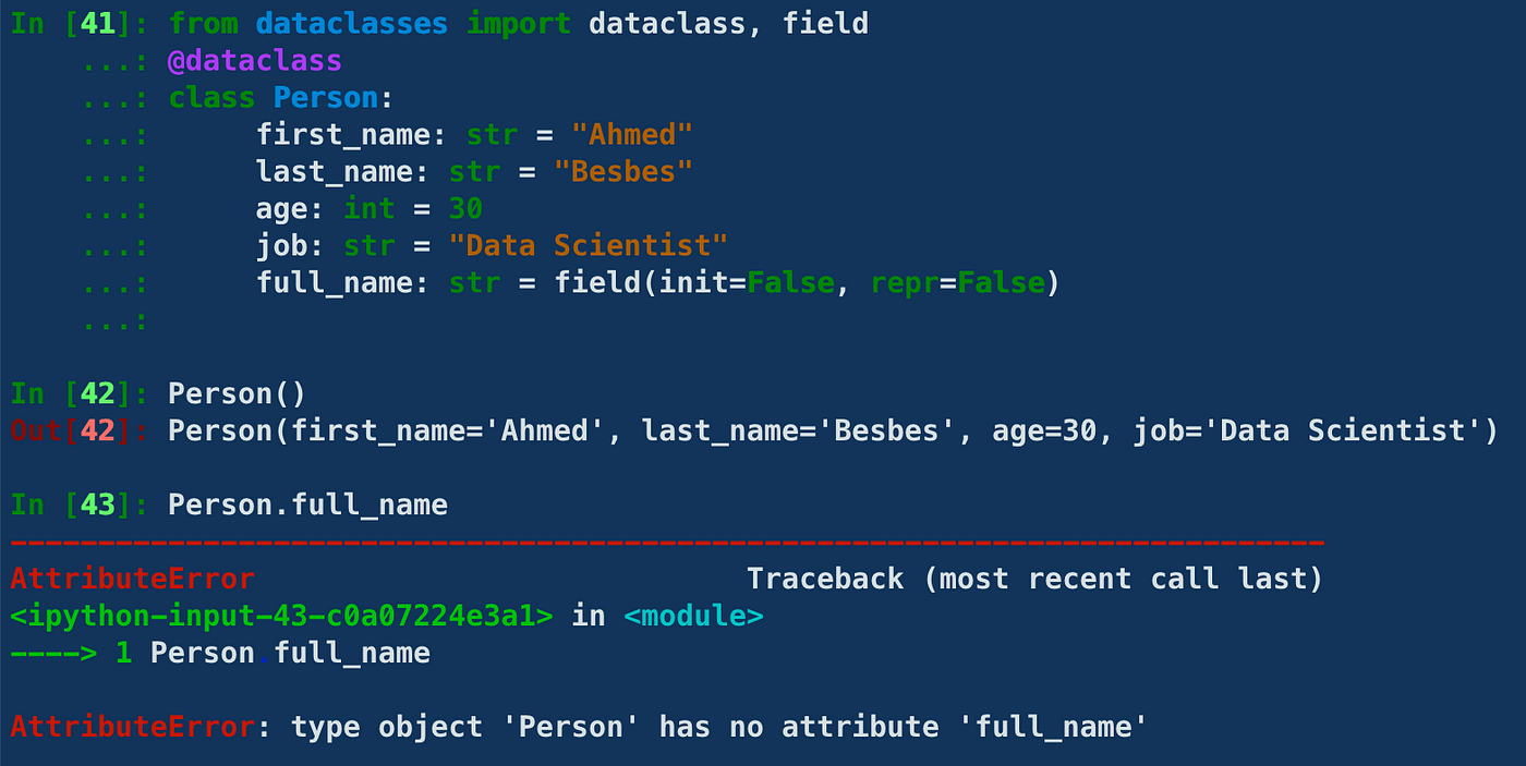 9 Reasons Why You Should Start Using Python Dataclasses | Ahmed Besbes | Towards Data Science