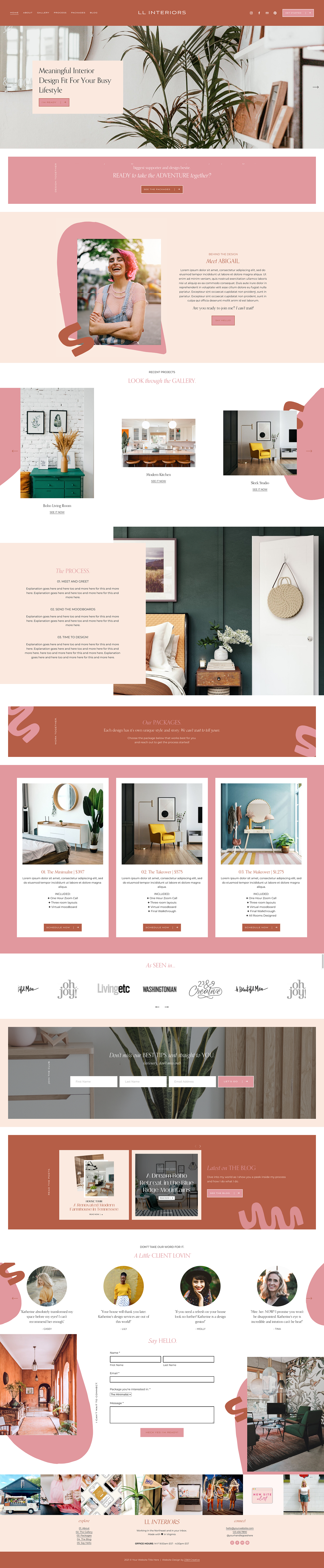 9 Best Squarespace Templates. Looking for the best Squarespace… | by Shakir  🤟🏽 | Medium
