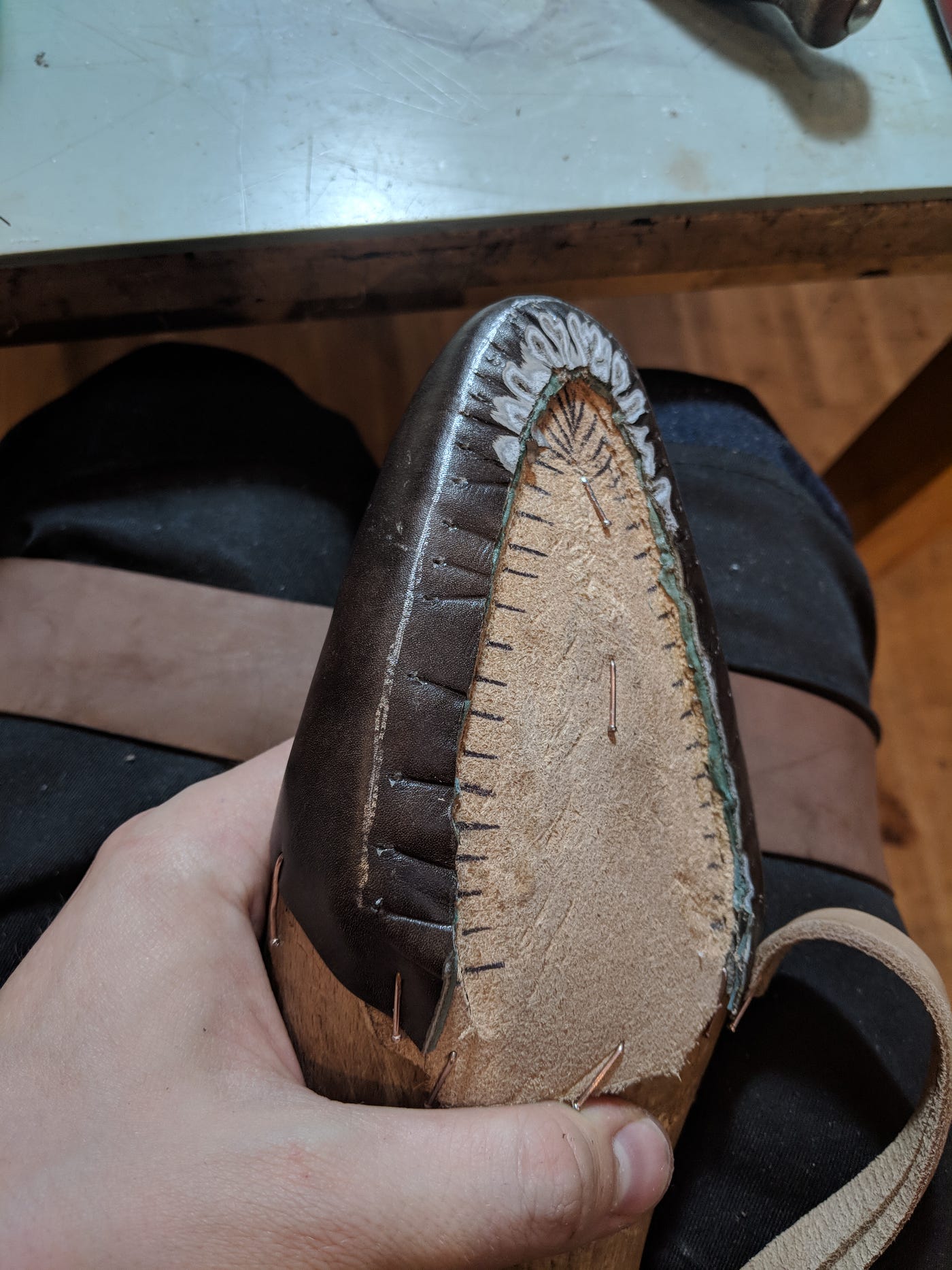 Shoemaking School Pt. 3 — Making Thread and Welting – Arno