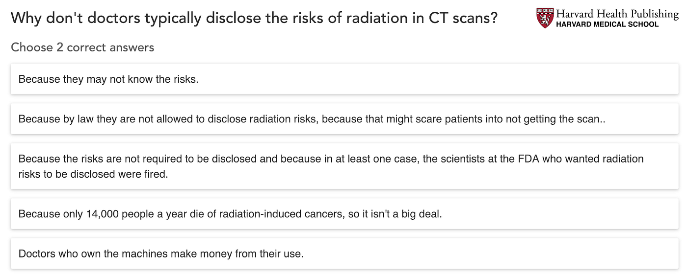 MRIs and CT Scans Overused, Overpriced…and Overrated by Quizzify