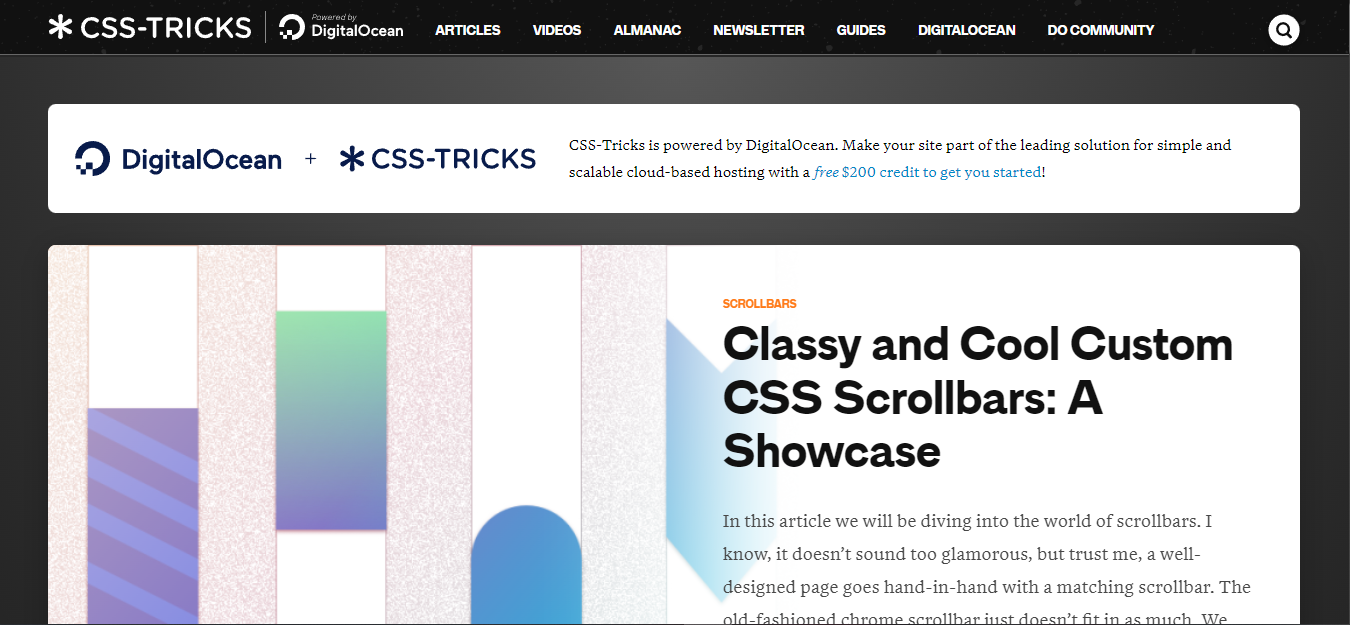 Write content on CSS-Tricks to earn by writing