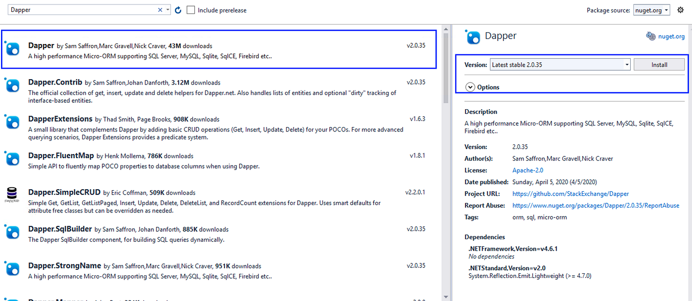 Using Dapper and SQLKata in .NET Core for High-Performance Application | by  Thanh Le | Geek Culture | Medium